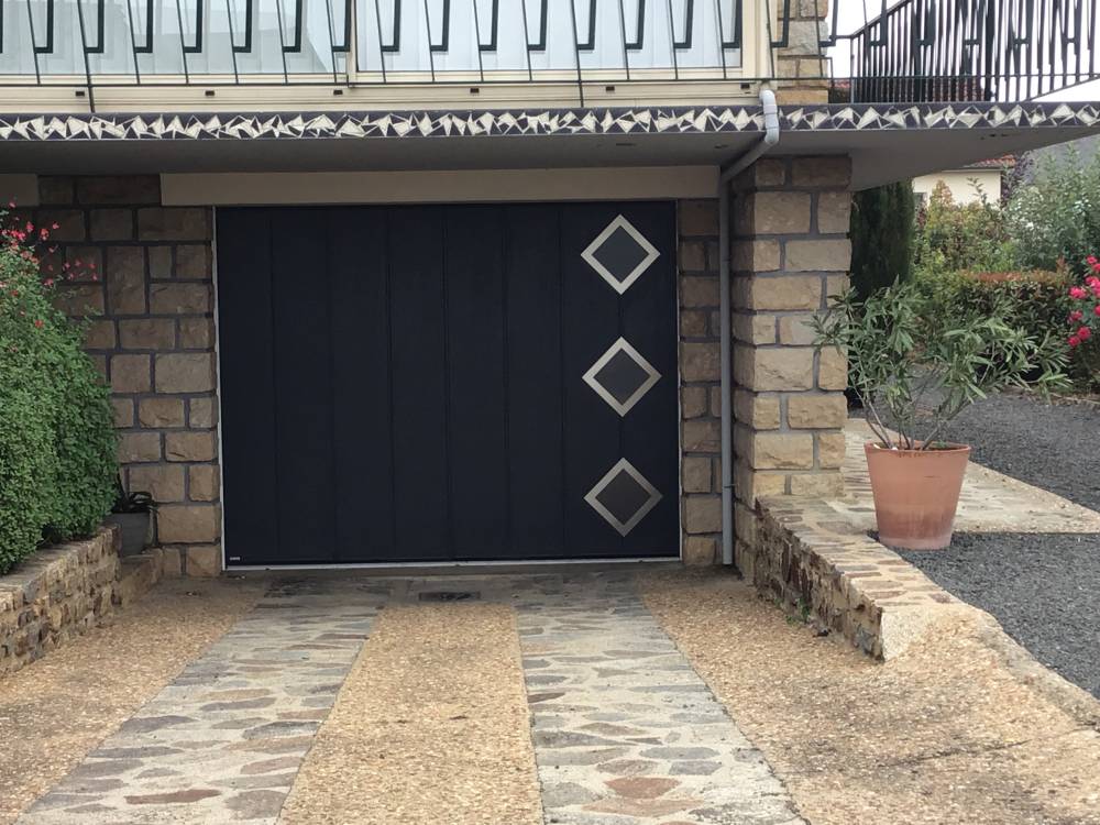 porte de garage moderne
