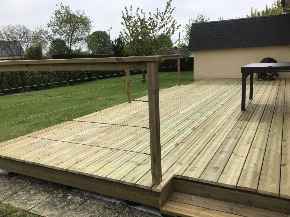 terrasse en bois